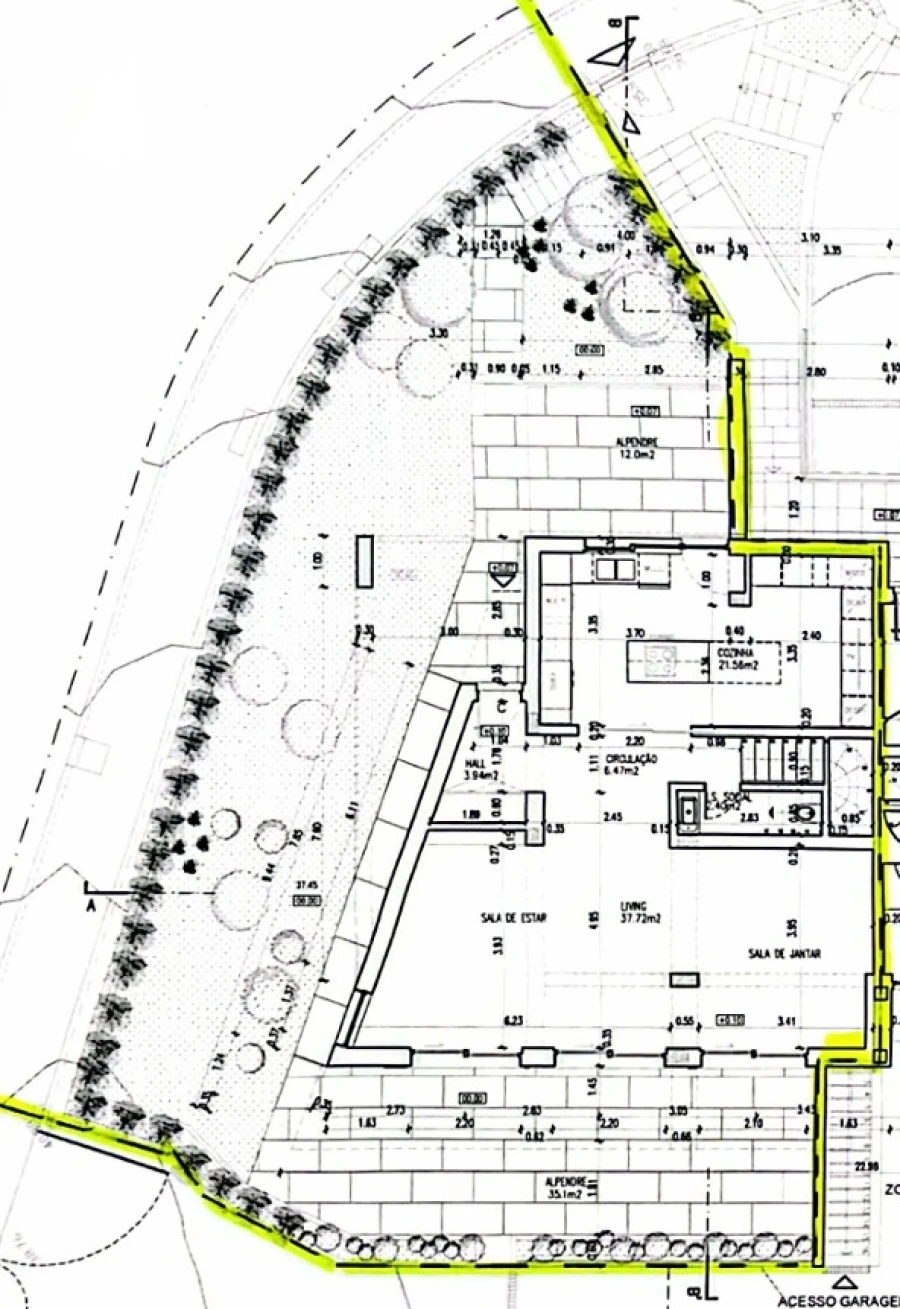 Moradia T4 para Venda em Cascais e Estoril Planta 1