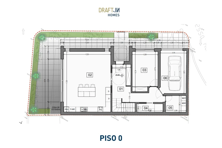 Moradia T3 para Venda em Estômbar e Parchal Planta 1