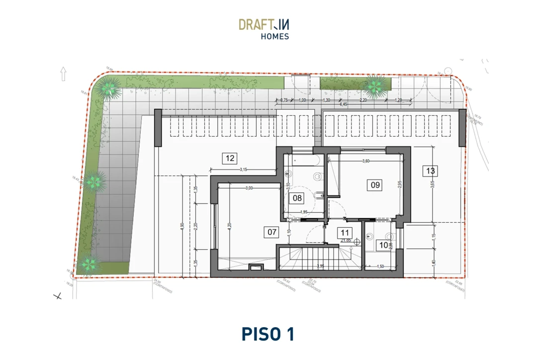 Moradia T3 para Venda em Estômbar e Parchal Planta 2