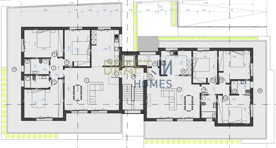 Apartamento T3 para Venda em Pataias e Martingança Planta 2