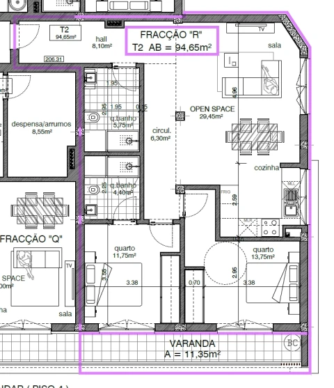 Apartamento T2 para Venda em O. Azeméis, Riba-Ul, Ul, Macinhata Seixa, Madail