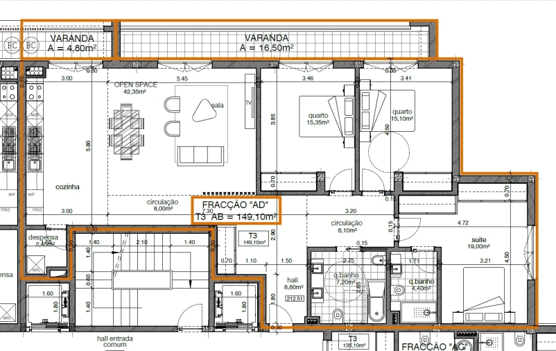 Apartamento T3 para Venda em O. Azeméis, Riba-Ul, Ul, Macinhata Seixa, Madail Foto 16