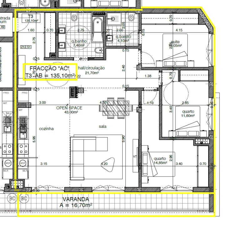 Apartamento T3 para Venda em O. Azeméis, Riba-Ul, Ul, Macinhata Seixa, Madail Foto 16