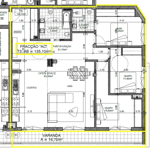 Apartamento T3 para Venda em O. Azeméis, Riba-Ul, Ul, Macinhata Seixa, Madail Foto 16