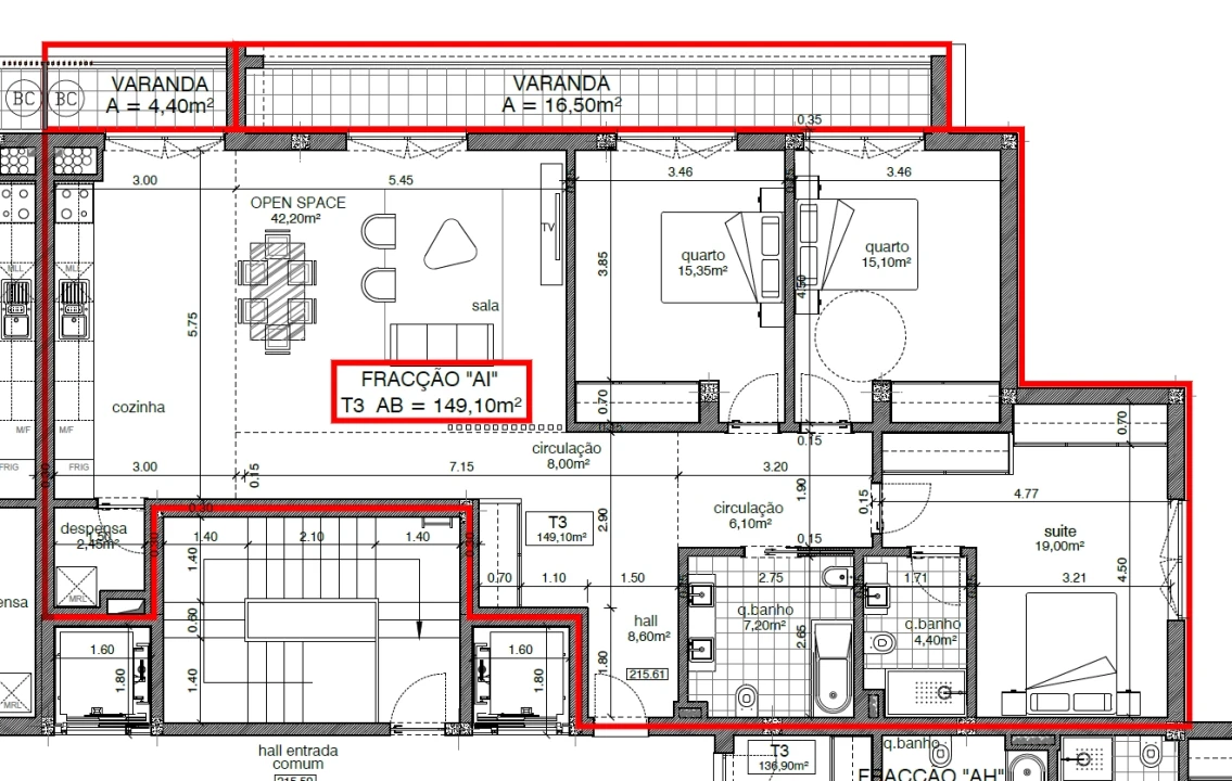 Apartamento T3 para Venda em O. Azeméis, Riba-Ul, Ul, Macinhata Seixa, Madail Foto 16