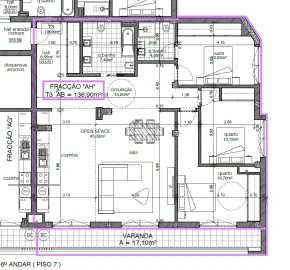 Apartamento T3 para Venda em O. Azeméis, Riba-Ul, Ul, Macinhata Seixa, Madail