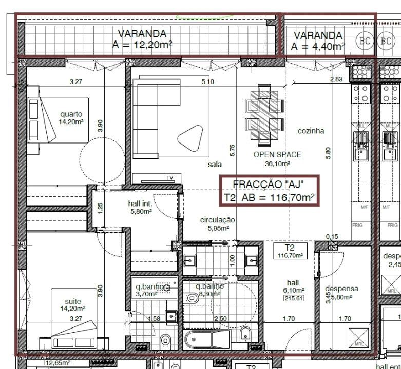 Apartamento T2 para Venda em O. Azeméis, Riba-Ul, Ul, Macinhata Seixa, Madail Foto 16