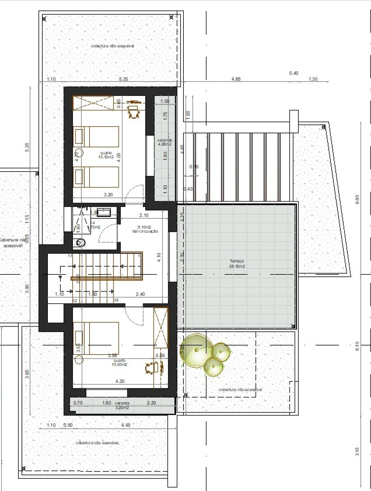 Moradia T3 para Venda em Fatima Planta 2