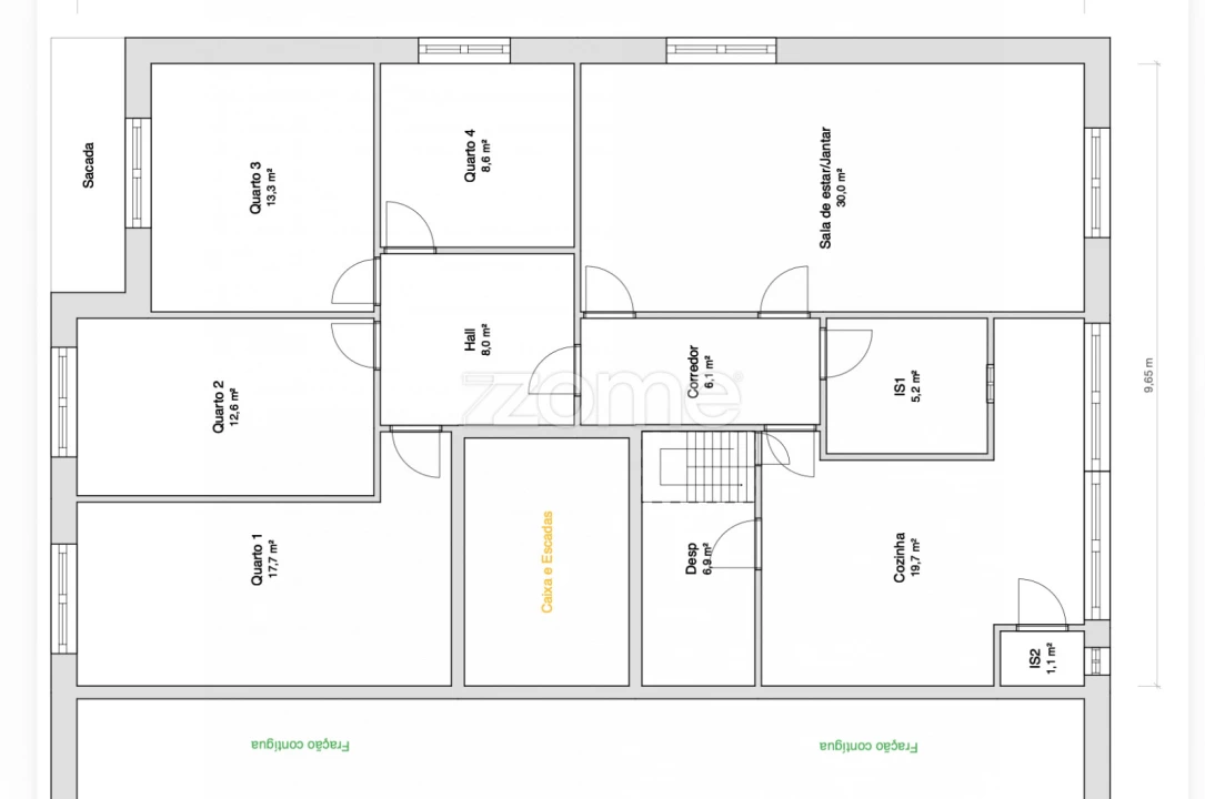 Apartamento T4 para Venda em São Vitor (Braga) Foto 38