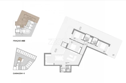 Apartamento T3 para Venda em Bougado (São Martinho e Santiago)