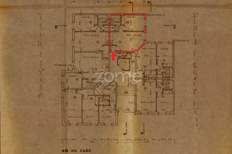 Apartamento T1 para Venda em Oeiras e São Julião da Barra, Paço de Arcos e Caxias Planta 1