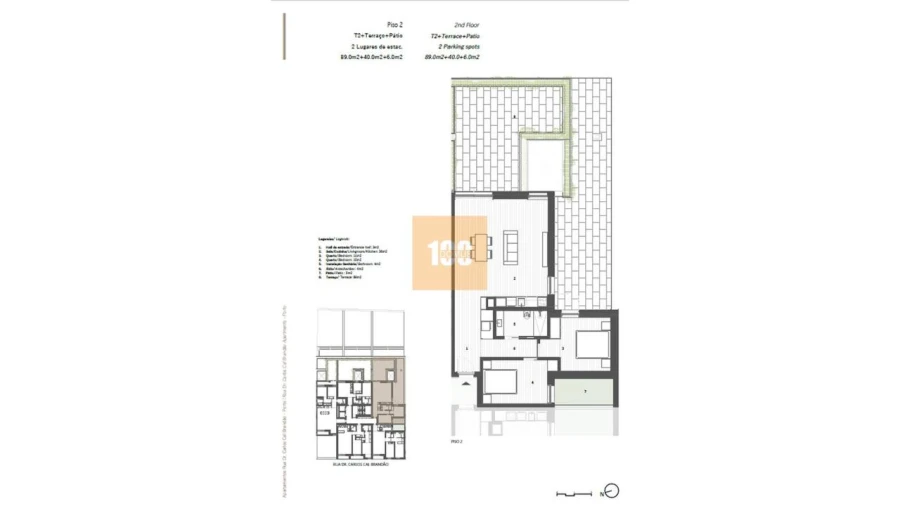 Apartamento T2 para Venda em Cedofeita, Santo Ildefonso, Sé, Miragaia, São Nicolau e Vitória Foto 32