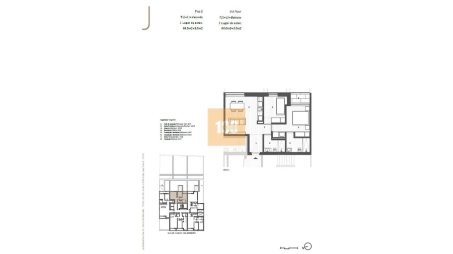 Apartamento T1 para Venda em Cedofeita, Santo Ildefonso, Sé, Miragaia, São Nicolau e Vitória Foto 32