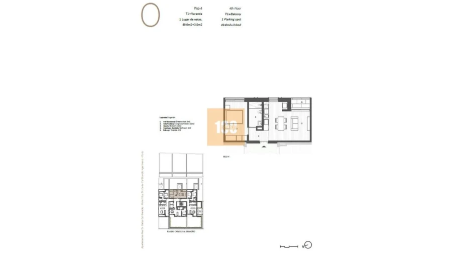 Apartamento T1 para Venda em Cedofeita, Santo Ildefonso, Sé, Miragaia, São Nicolau e Vitória Foto 32