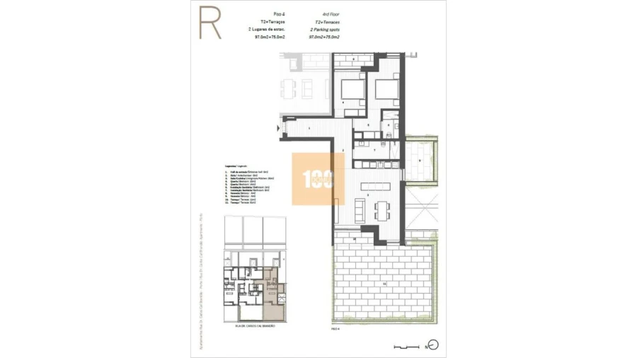 Apartamento T2 para Venda em Cedofeita, Santo Ildefonso, Sé, Miragaia, São Nicolau e Vitória Foto 32