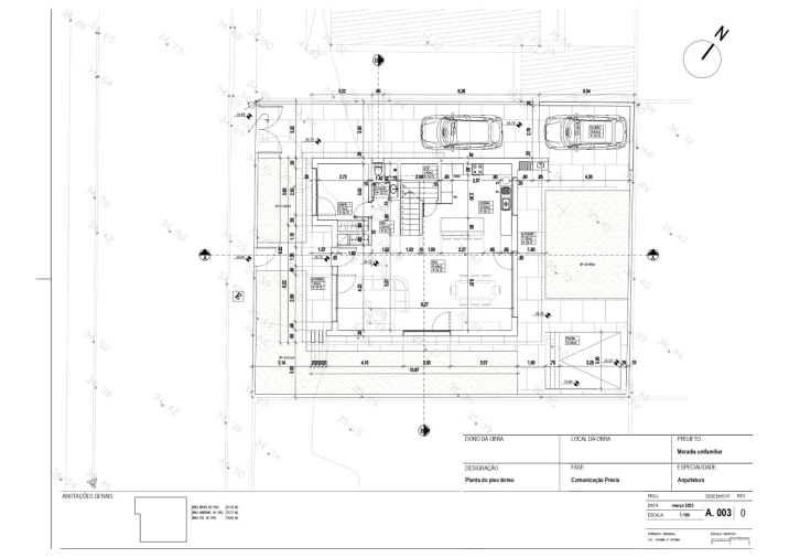 Moradia T4 para Venda em Amora Planta 1