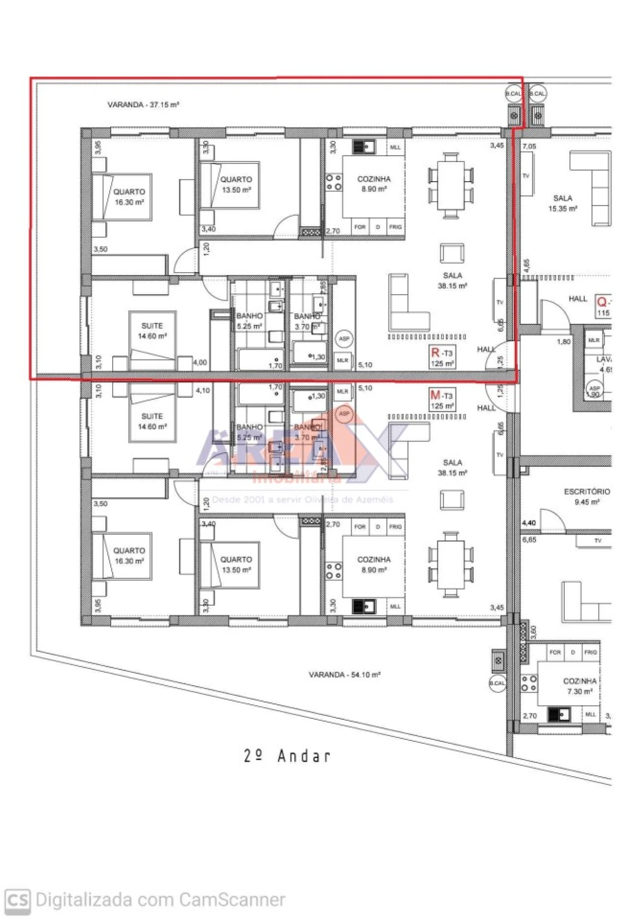 Apartamento T3 para Venda em Loureiro Foto 3
