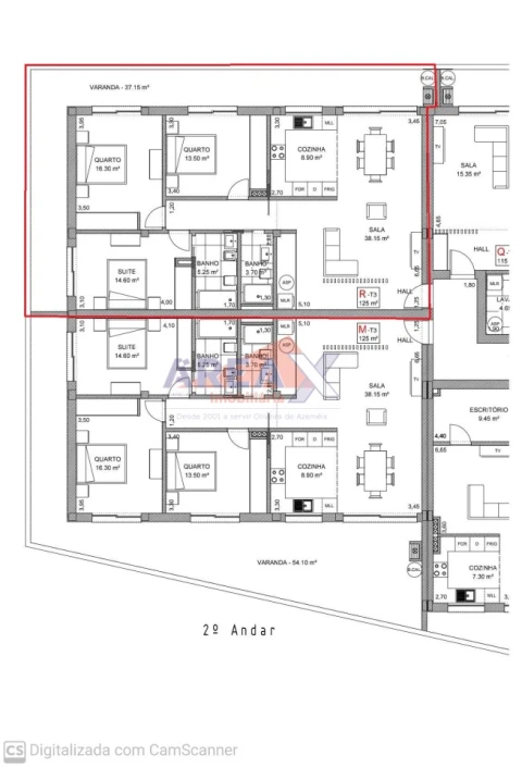 Apartamento T3 para Venda em Loureiro
