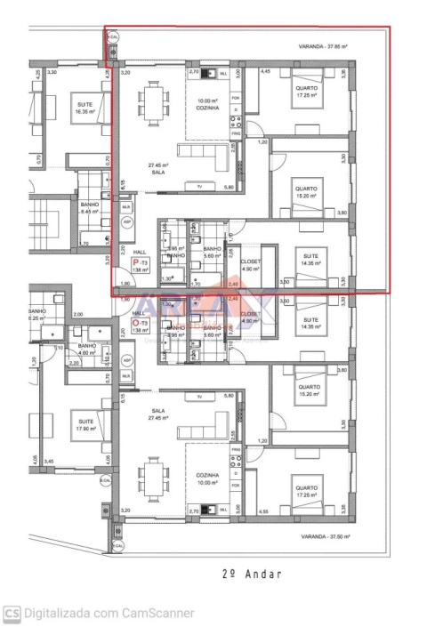 Apartamento T3 para Venda em Loureiro