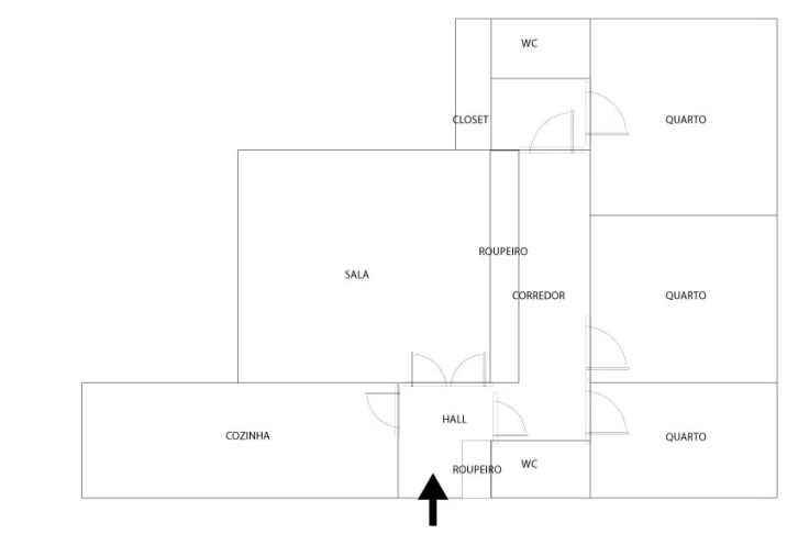 Apartamento T3 para Venda em Santa Clara Planta 1