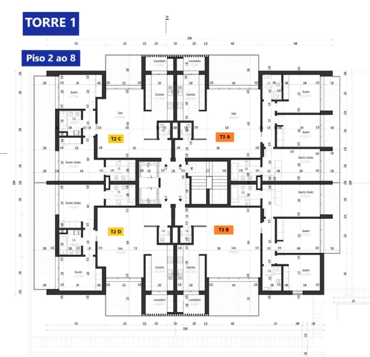 Apartamento T3 para Venda em Pontinha e Famões Planta 2