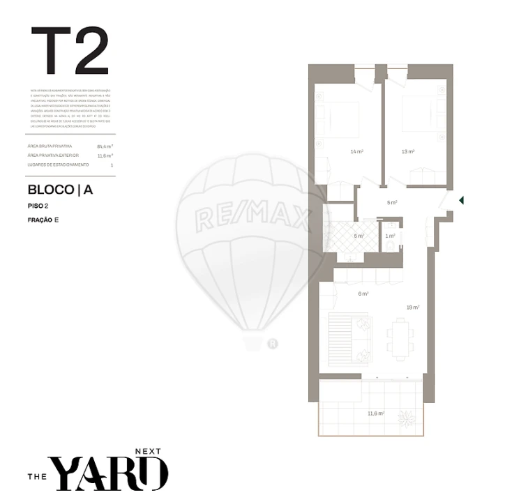 Apartamento T2 para Venda em Santa Marinha e São Pedro da Afurada Foto 5