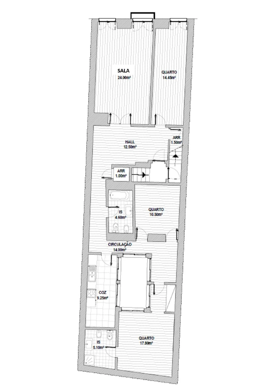 Apartamento T3 para Venda em Misericórdia Foto 29