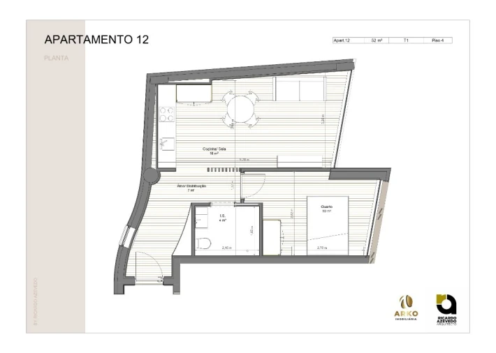 Apartamento T1 para Venda em Bonfim Foto 15