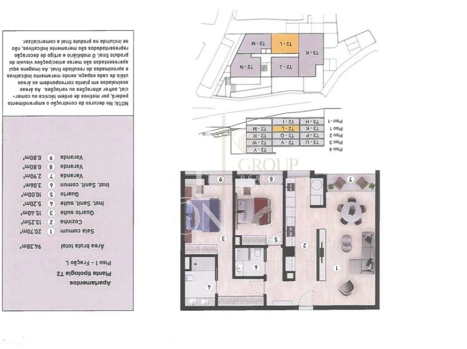 Apartamento T2 para Venda em Caniço Foto 1