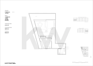 Apartamento T1 para Venda em Paranhos