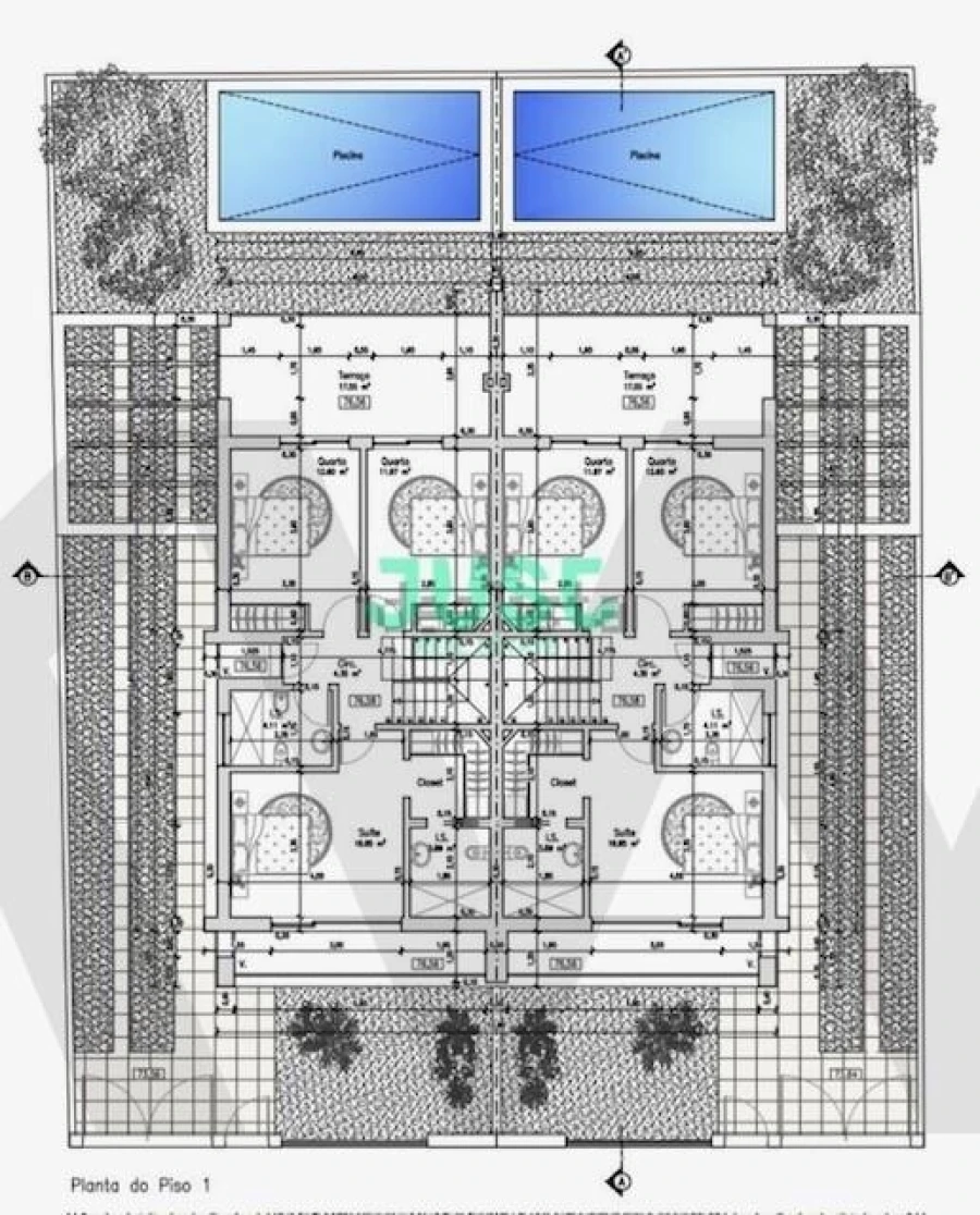 Moradia T4 para Venda em Fernao Ferro Planta 1