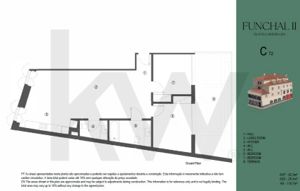 Apartamento T2 para Venda em Funchal (São Pedro)