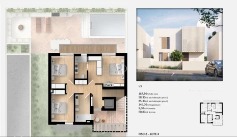 Moradia T3 para Venda em Olhão