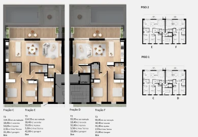 Apartamento T2 para Venda em Olhão
