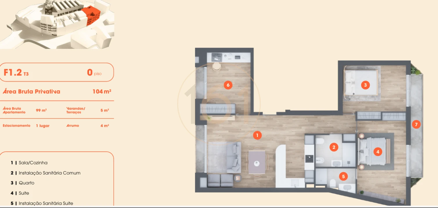 Apartamento T3 para Venda em Lordelo do Ouro e Massarelos Foto 15