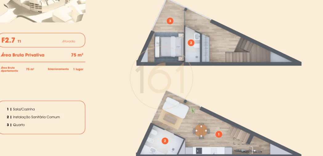 Apartamento T1 para Venda em Lordelo do Ouro e Massarelos Foto 15