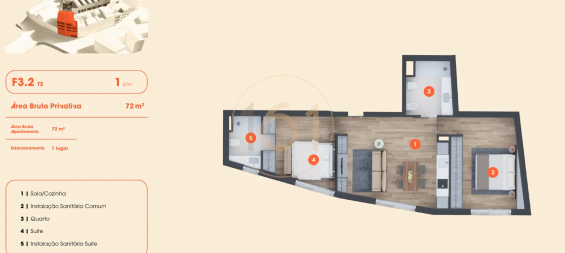 Apartamento T2 para Venda em Lordelo do Ouro e Massarelos Foto 15
