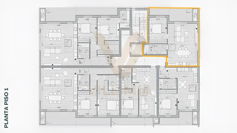 Apartamento T1 para Venda em Feitosa Foto 5