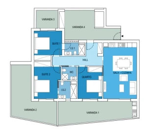 Apartamento T2 para Venda em Portimão