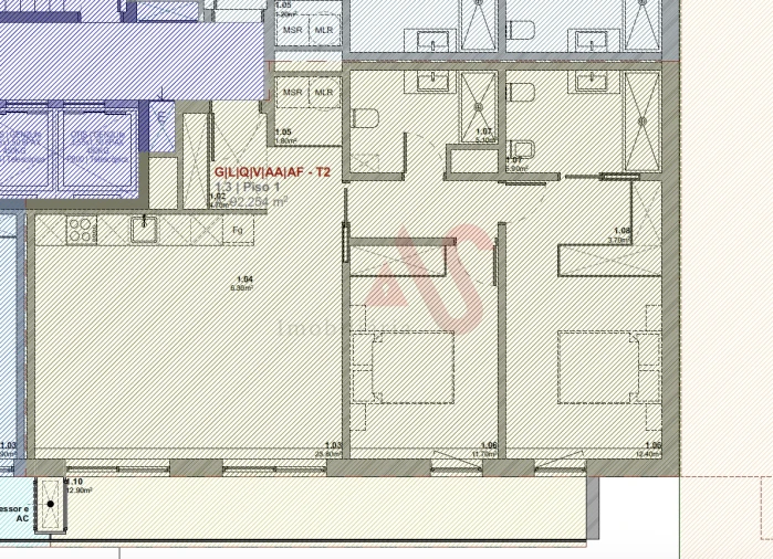 Apartamento T2 para Venda em Vilar de Andorinho Foto 31