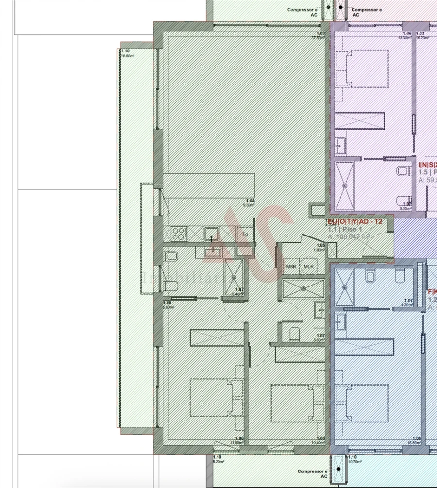 Apartamento T2 para Venda em Vilar de Andorinho Foto 22