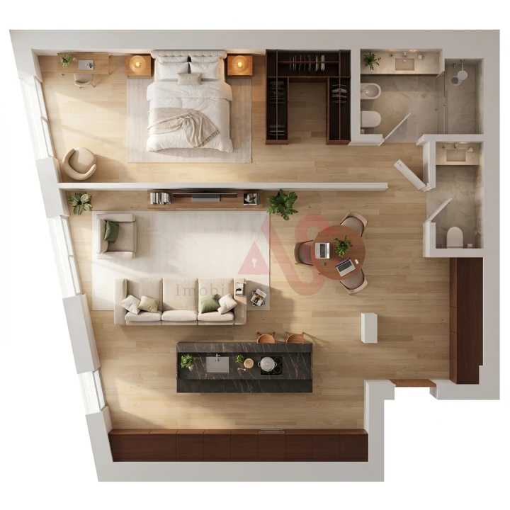 Apartamento T1 para Venda em Vila do Conde Foto 16
