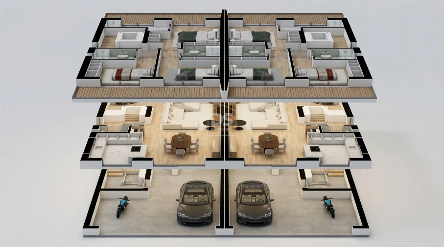 Moradia T3 para Venda em Marinha Grande Planta 1