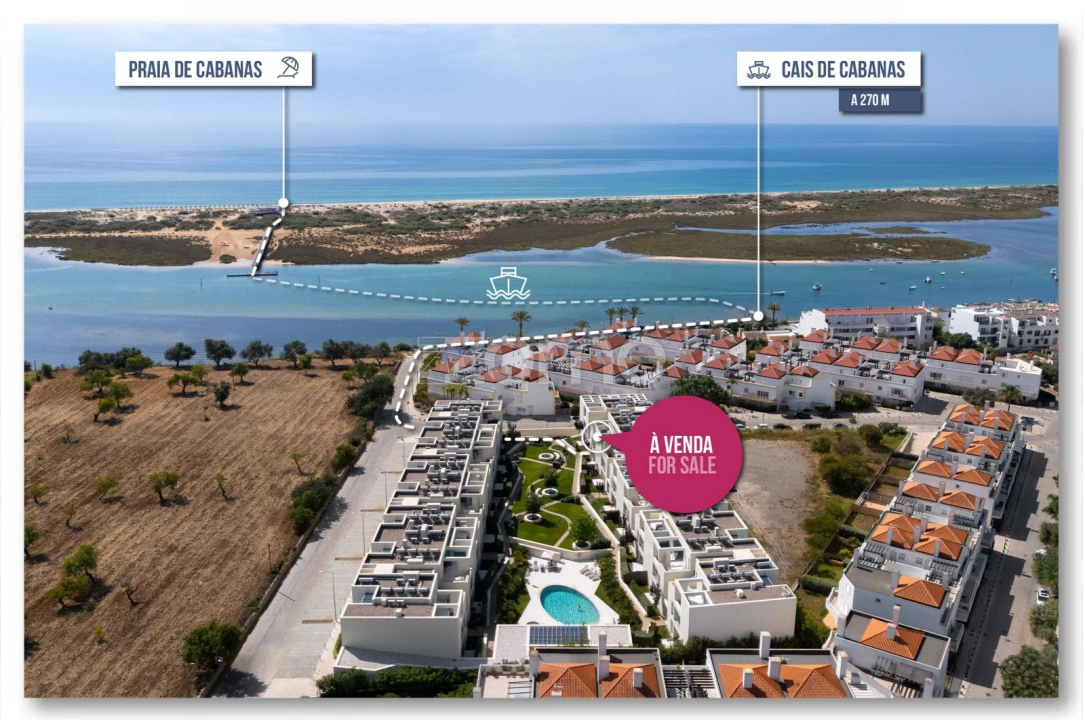 Apartamento T2 para Venda em Conceição e Cabanas de Tavira Foto 22