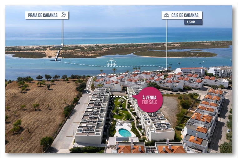 Apartamento T2 para Venda em Conceição e Cabanas de Tavira Foto 22