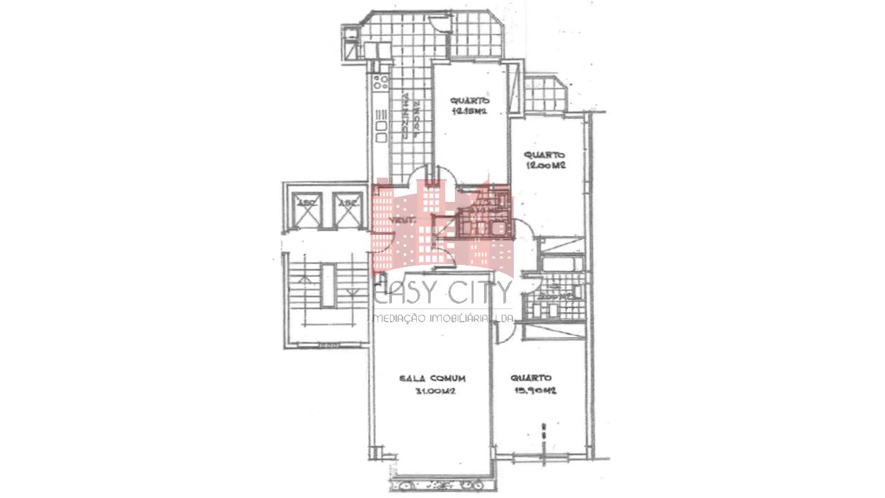 Apartamento T3 para Venda em São Domingos de Benfica Foto 34