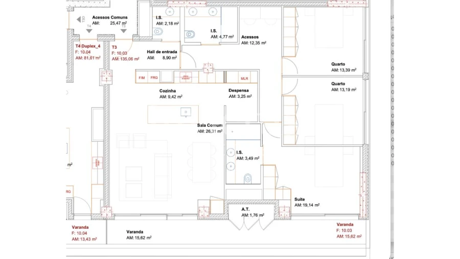 Apartamento T3 para Venda em Ramalde Foto 26