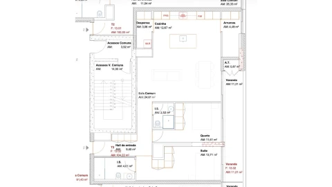 Apartamento T2 para Venda em Ramalde