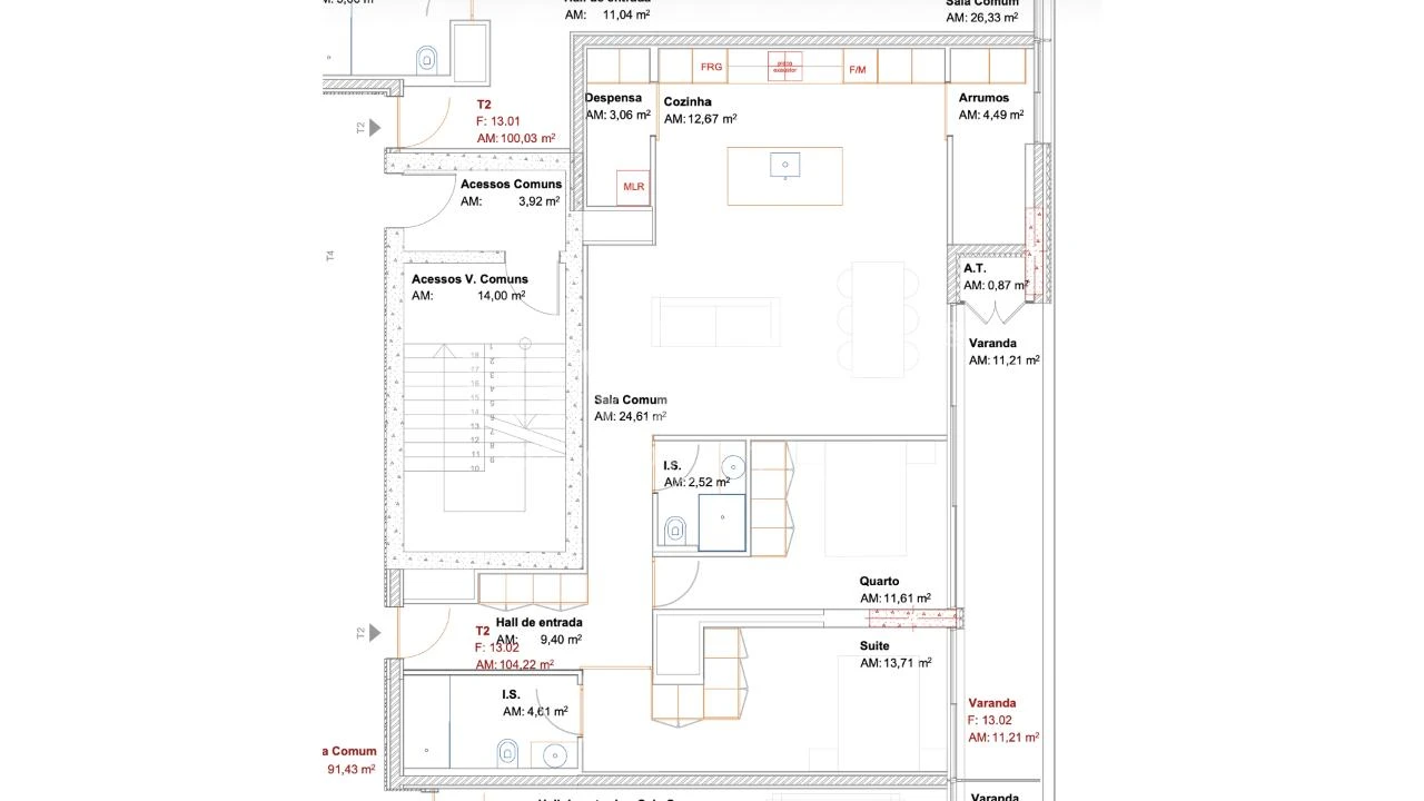 Apartamento T2 para Venda em Ramalde Foto 26