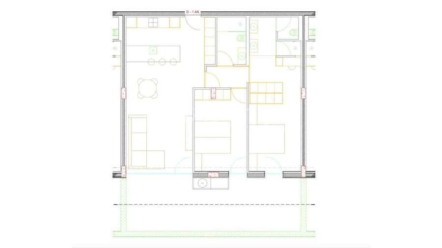 Apartamento T2 para Venda em Ferreiros e Gondizalves Foto 29